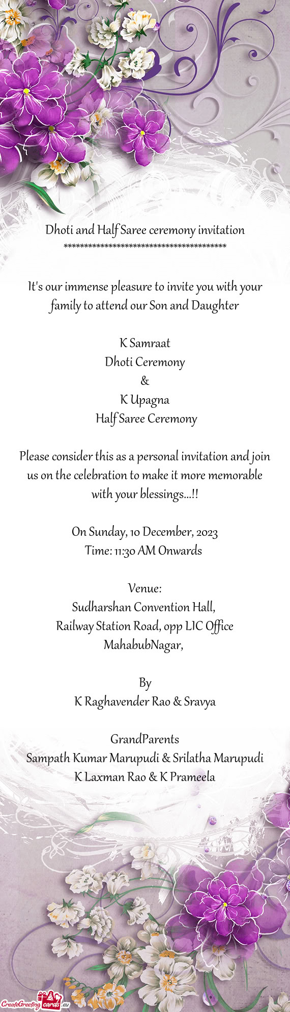 Railway Station Road, opp LIC Office