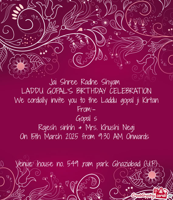 Rajesh sinhh & Mrs. Khushi Negi