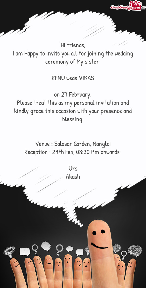 RENU weds VIKAS