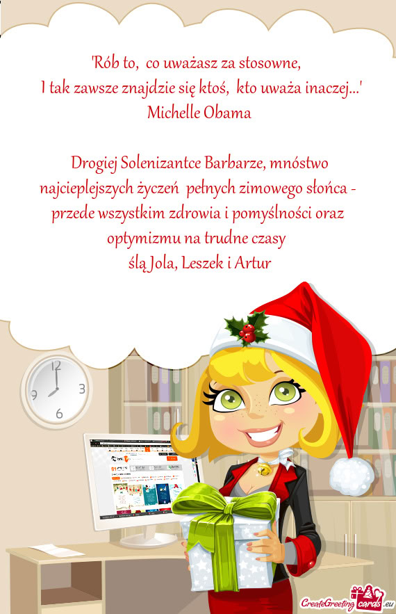 "Rób to, co uważasz za stosowne