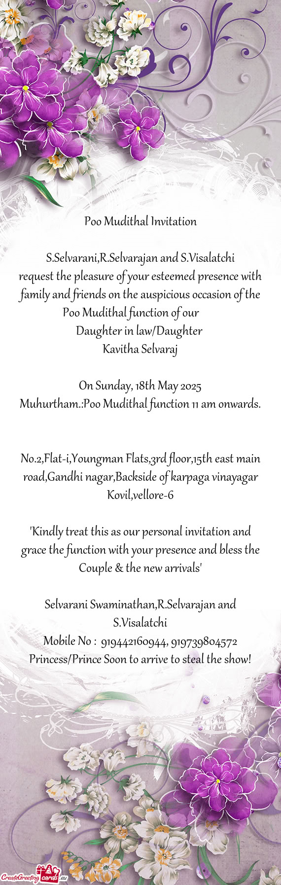 S.Selvarani,R.Selvarajan and S.Visalatchi