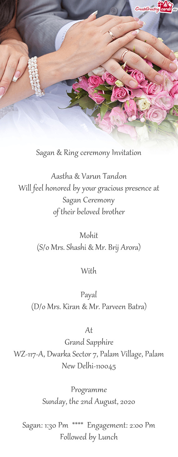 Sagan Ceremony