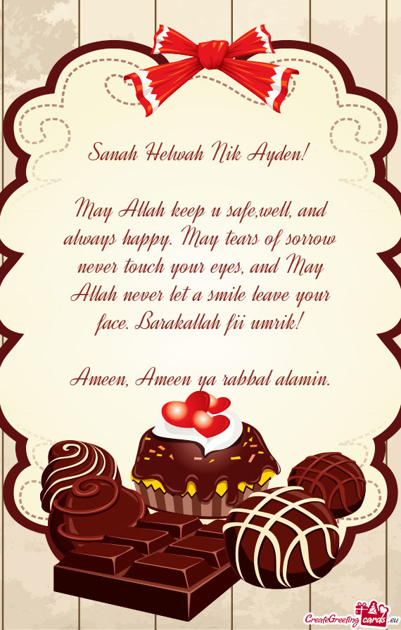 Sanah Helwah Nik Ayden