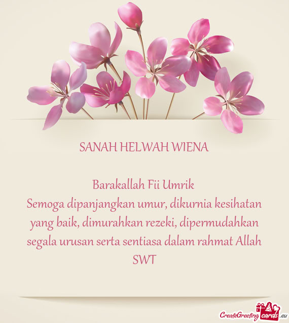 SANAH HELWAH WIENA