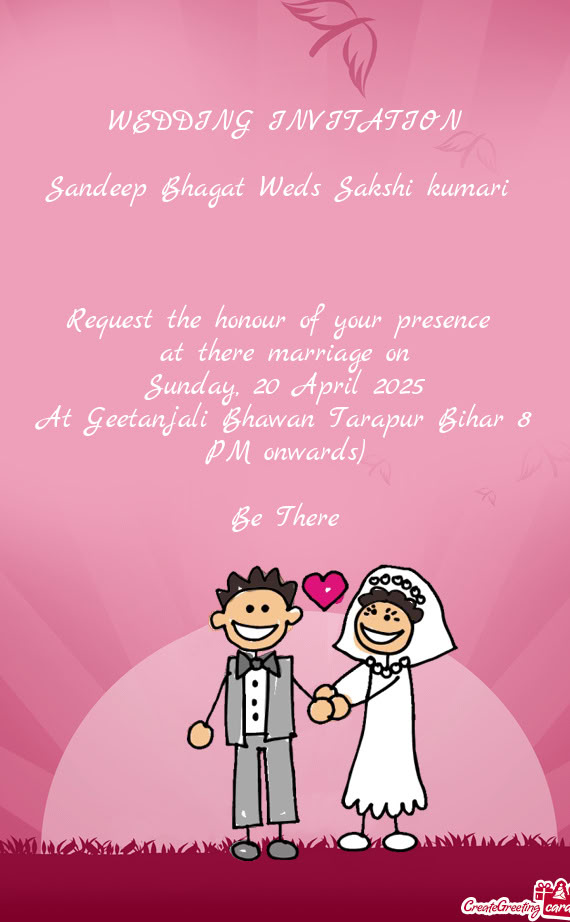 Sandeep Bhagat Weds Sakshi kumari