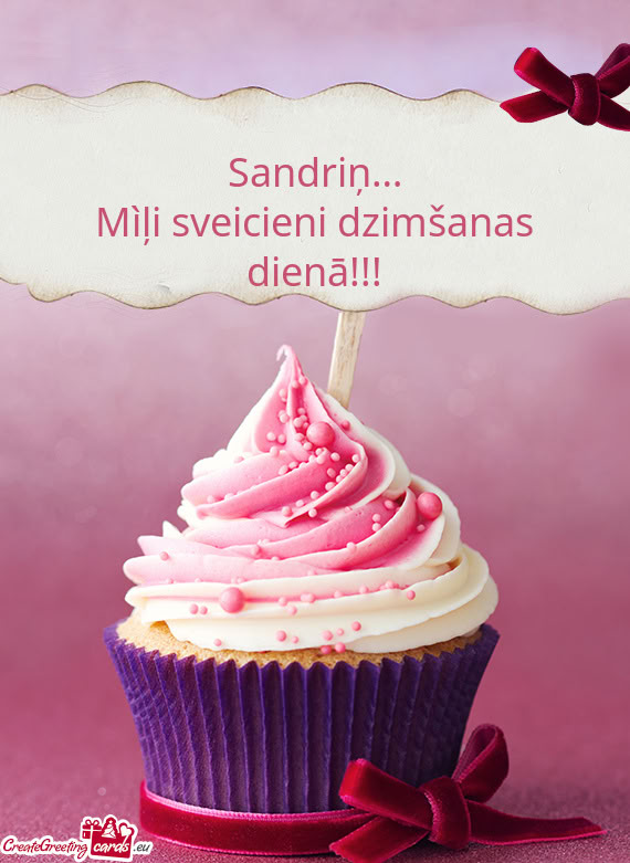 Sandriņ…