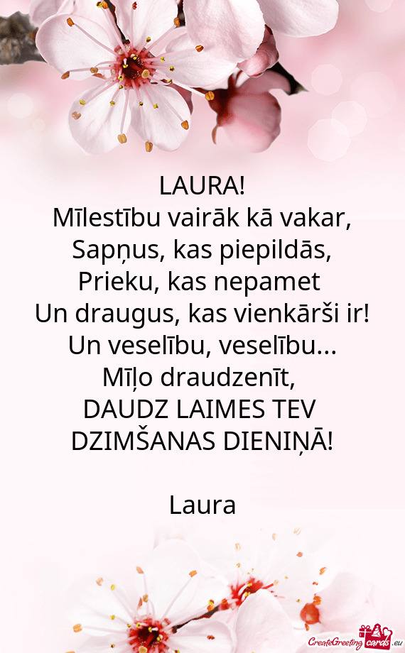 Sapņus, kas piepildās