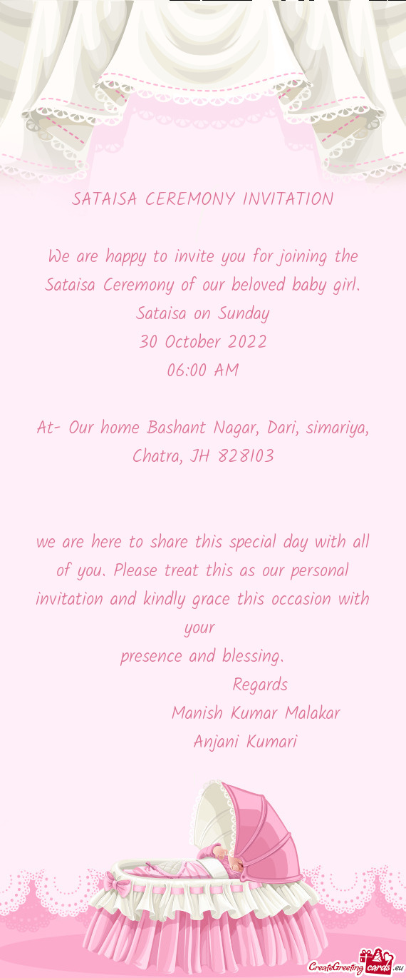 Sataisa on Sunday