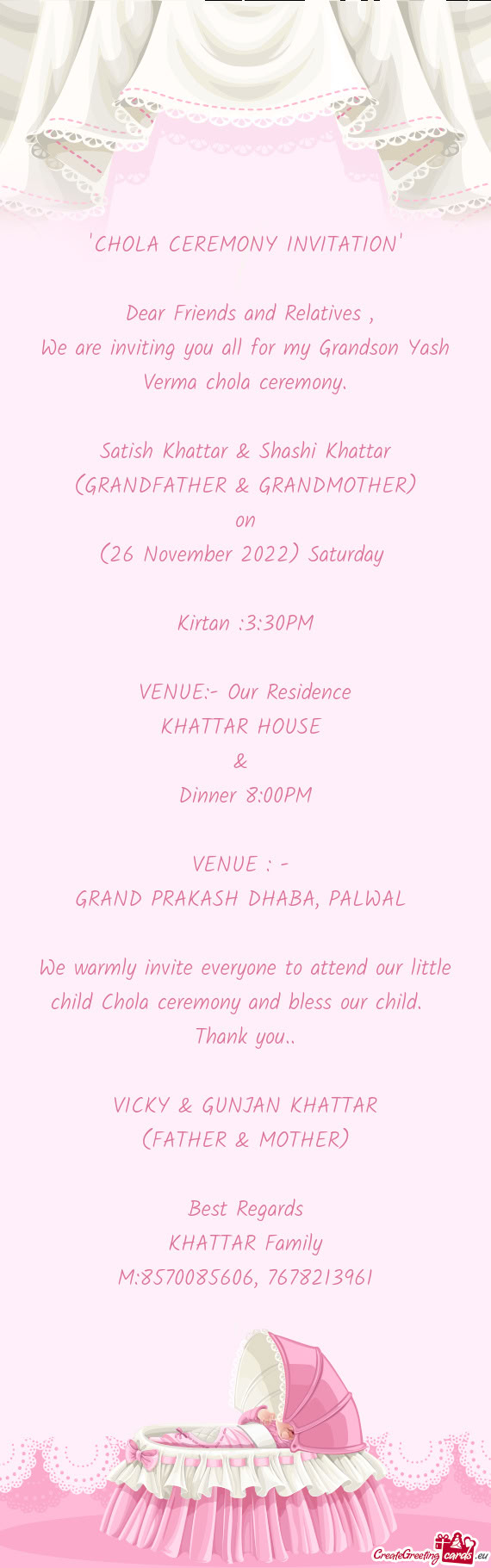 Satish Khattar & Shashi Khattar