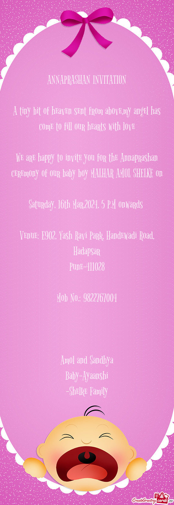 Saturday, 16th Mar,2024, 5 P.M onwards