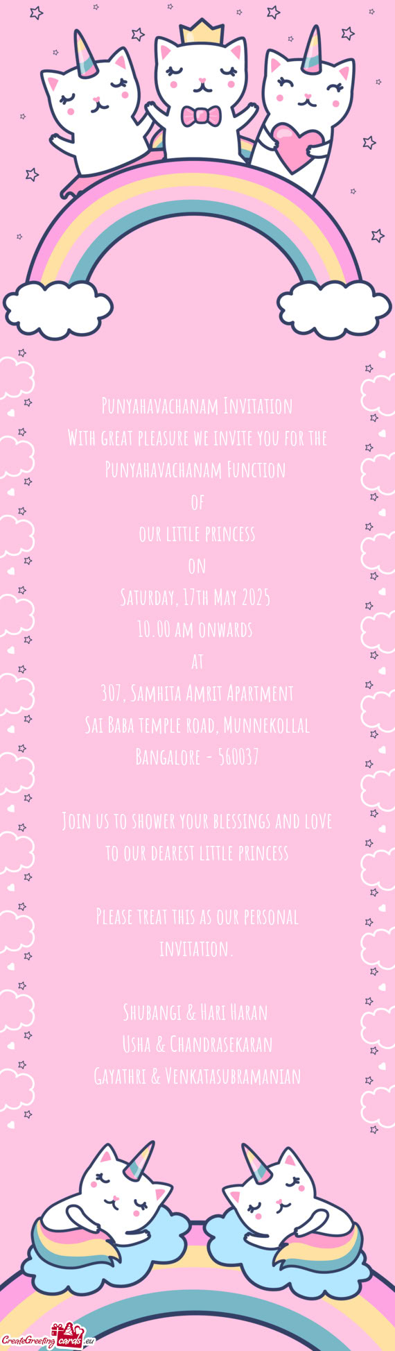 Saturday, 17th May 2025