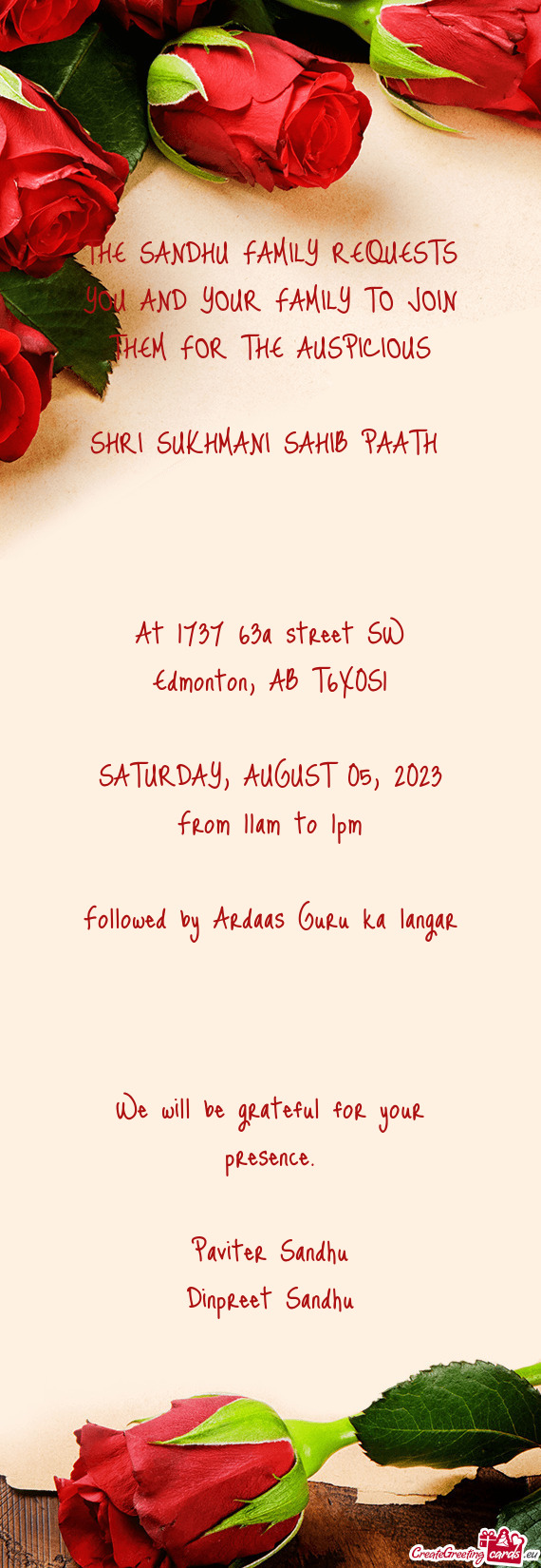 SATURDAY, AUGUST 05, 2023