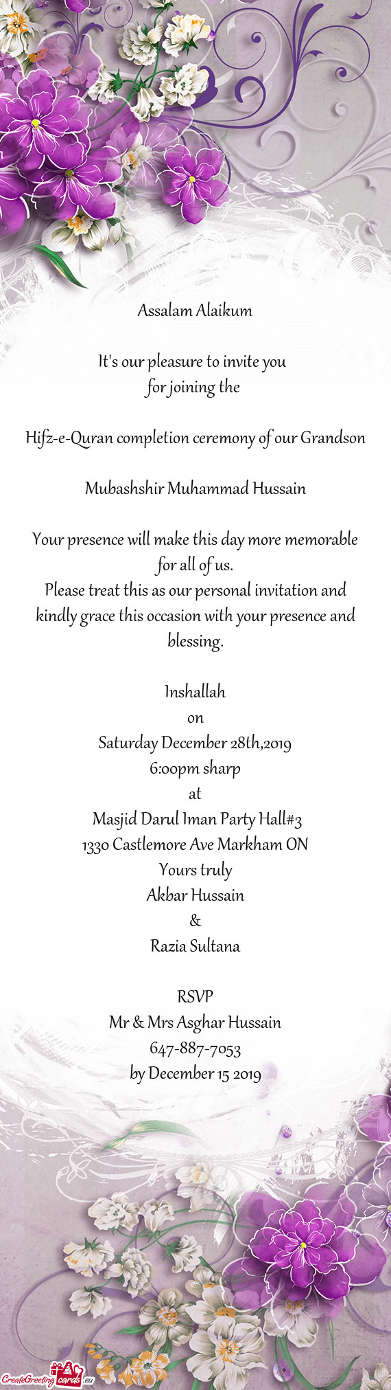 Saturday December 28th,2019