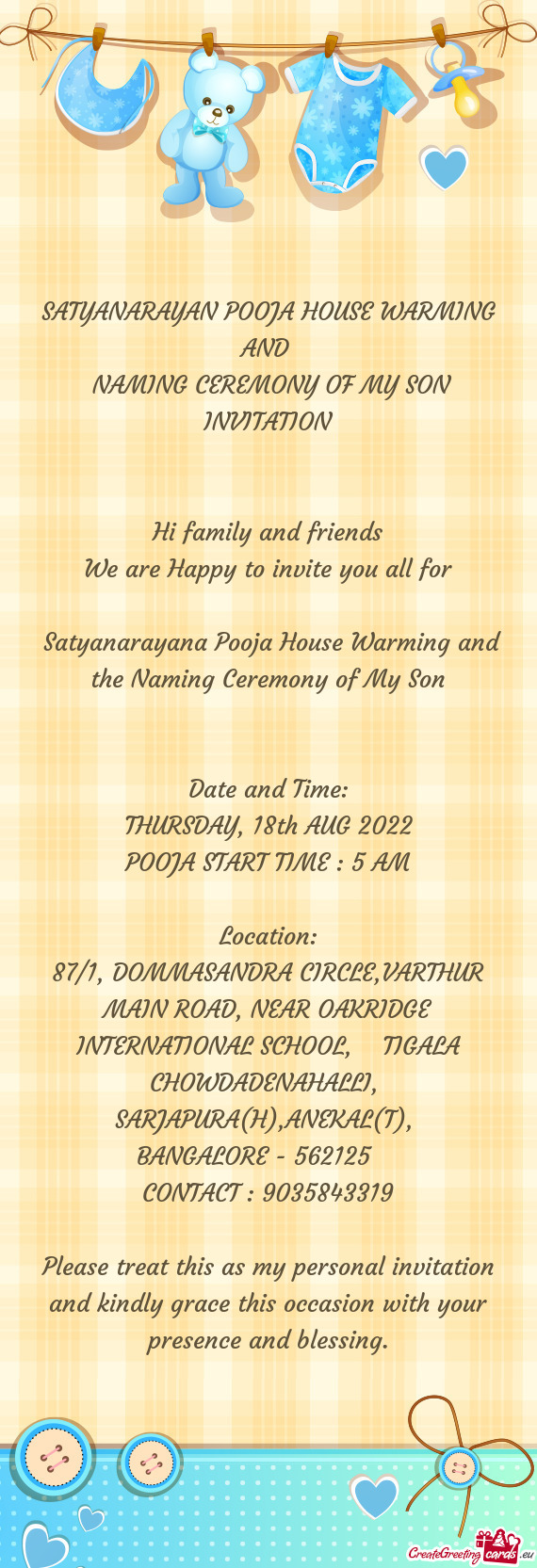 SATYANARAYAN POOJA HOUSE WARMING