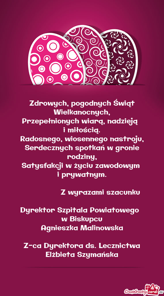 Satysfakcji w życiu zawodowym  i prywatnym