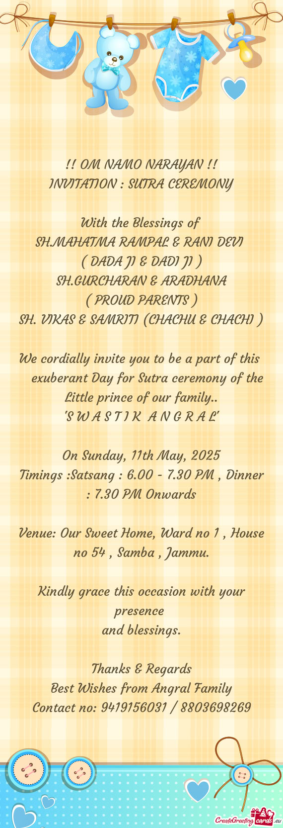 SH.GURCHARAN & ARADHANA