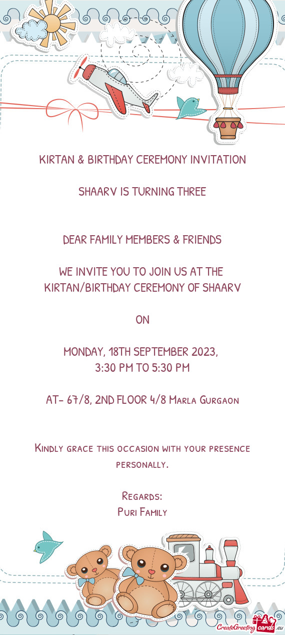 SHAARV IS TURNING THREE