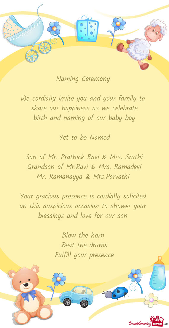 Share our happiness as we celebrate