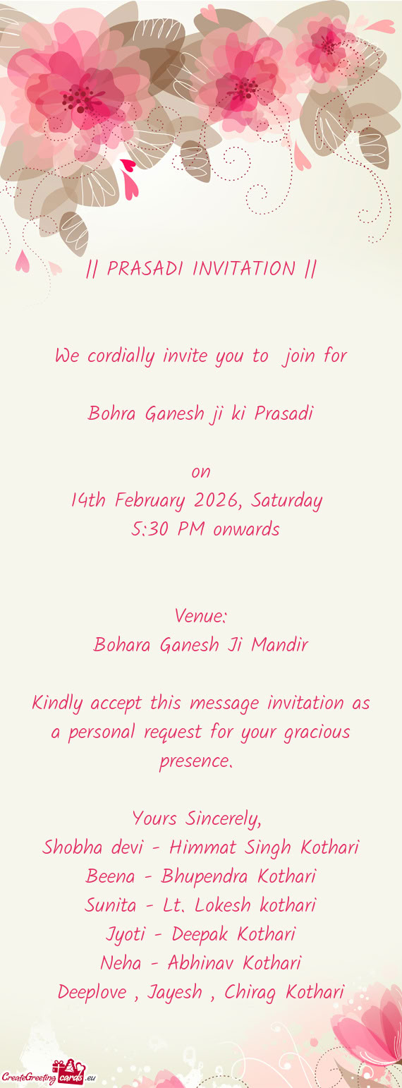 Shobha devi - Himmat Singh Kothari