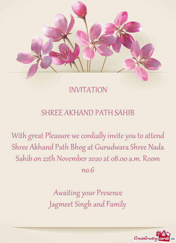 SHREE AKHAND PATH SAHIB