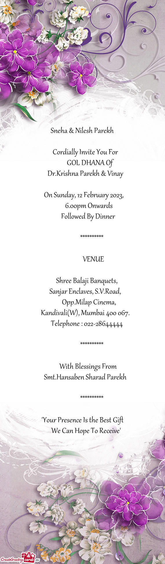 Shree Balaji Banquets