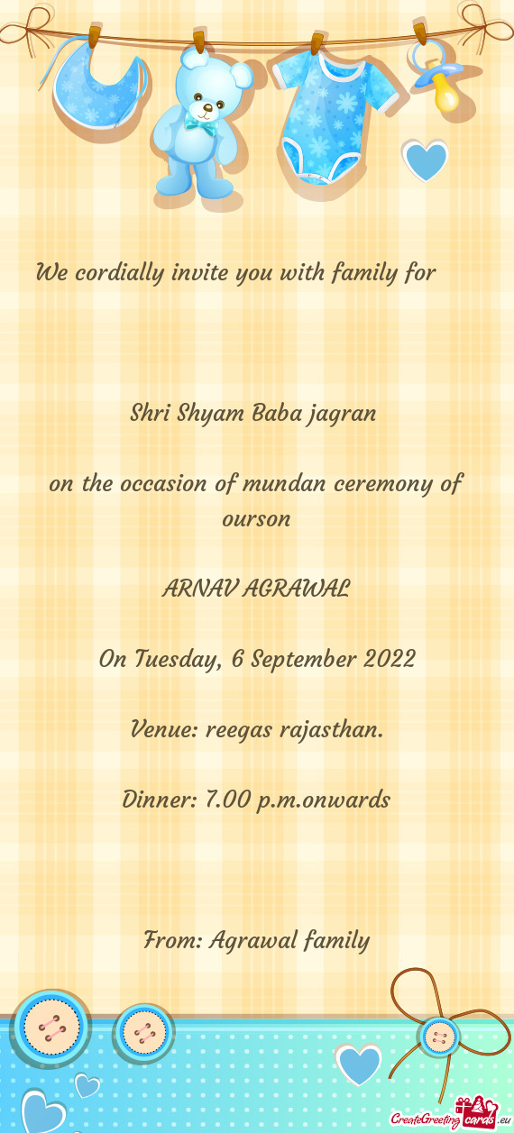 Shri Shyam Baba jagran