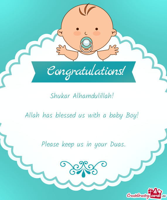 Shukar Alhamdulillah