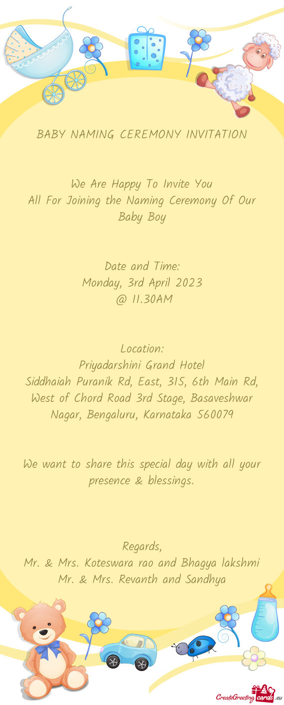 Siddhaiah Puranik Rd, East, 315, 6th Main Rd, West of Chord Road 3rd Stage, Basaveshwar Nagar, Benga