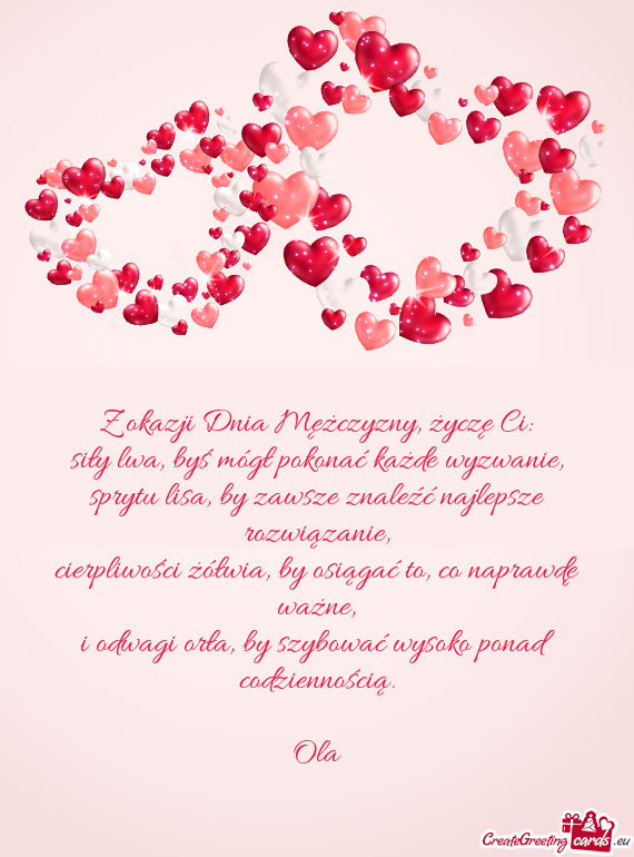 Siły lwa, byś mógł pokonać każde wyzwanie