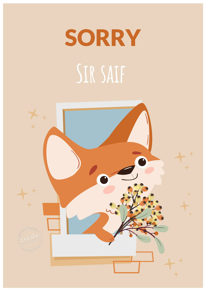 Sir saif
