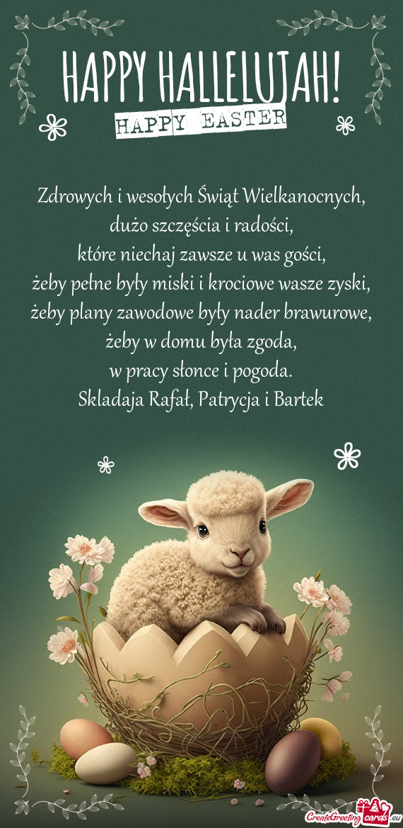 Skladaja Rafał, Patrycja i Bartek