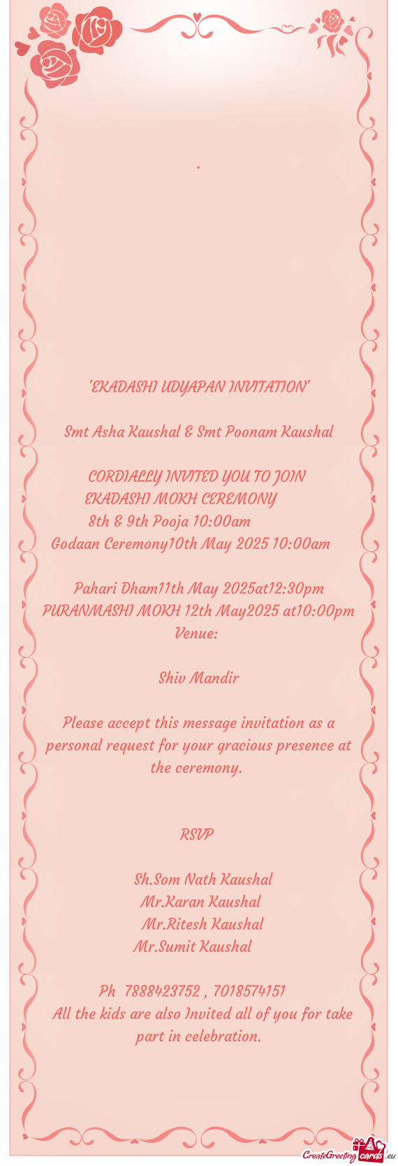 Smt Asha Kaushal & Smt Poonam Kaushal