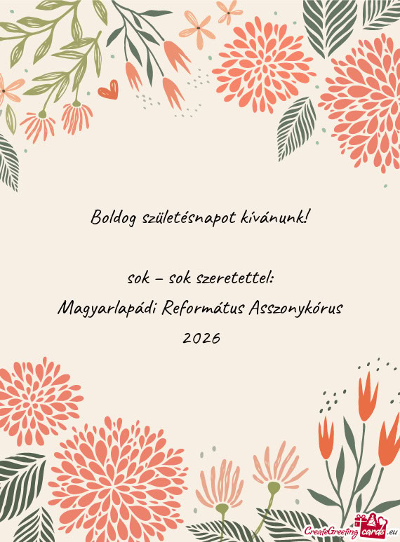 Sok – sok szeretettel