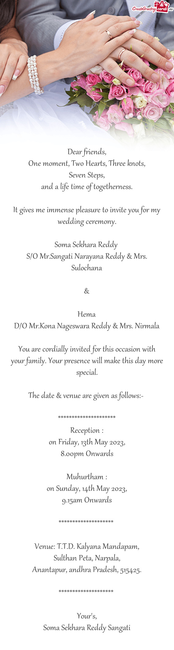 Soma Sekhara Reddy