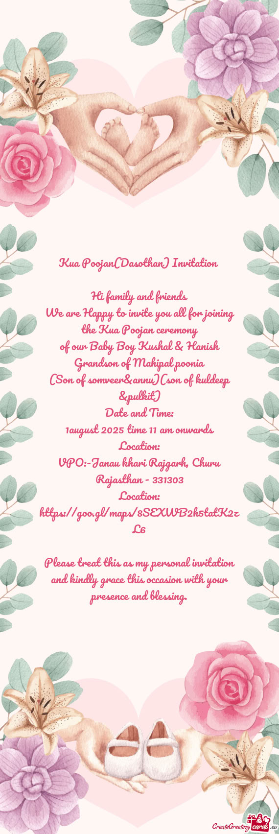 (Son of somveer&annu)(son of kuldeep &pulkit)