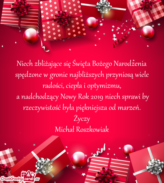 Spędzone w gronie najbliższych przyniosą wiele radości, ciepła i optymizmu