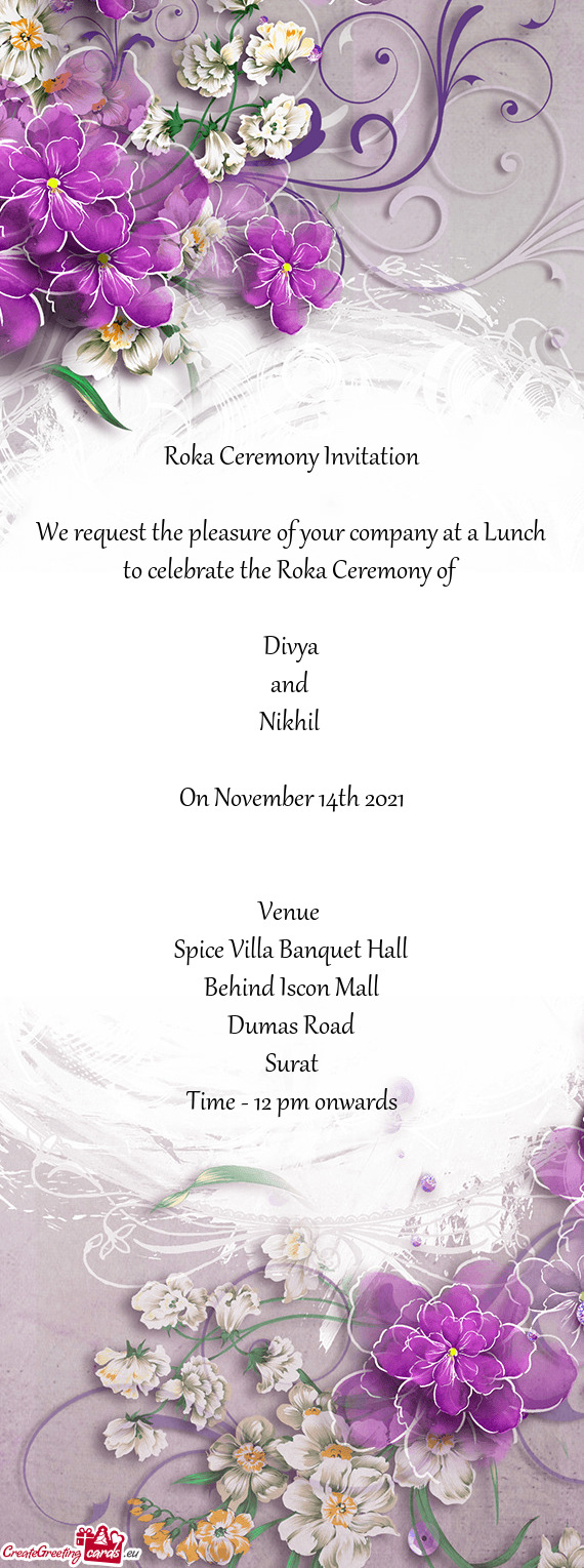 Spice Villa Banquet Hall