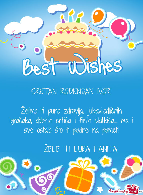 SRETAN ROĐENDAN IVOR