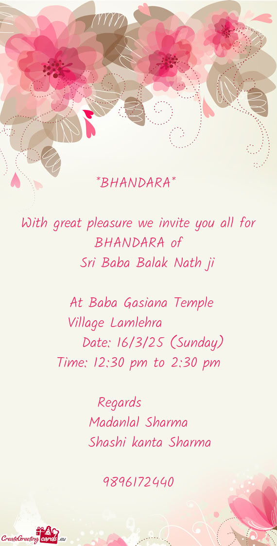 Sri Baba Balak Nath ji