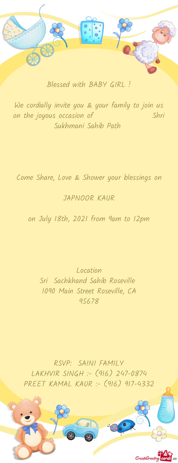 Sri Sachkhand Sahib Roseville