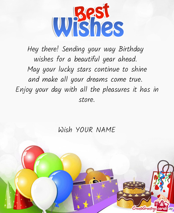 Store.  Wish