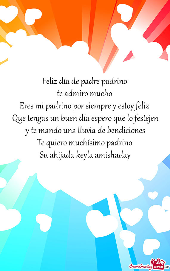 Su ahijada keyla amishaday