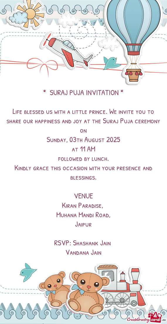 Sunday, 03th August 2025