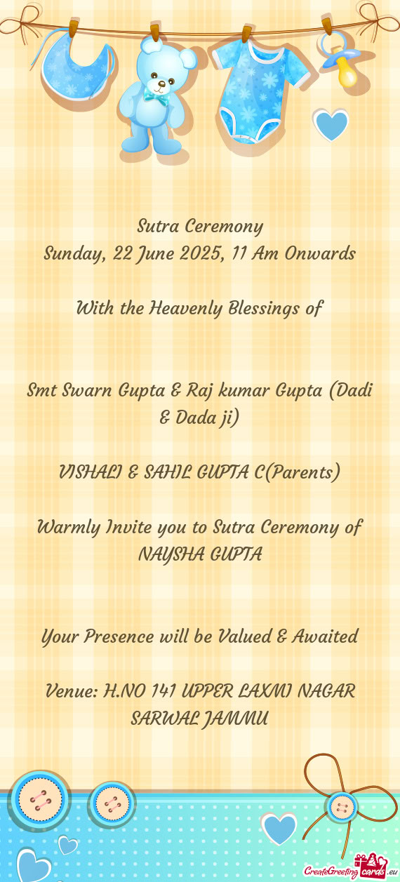 Sunday, 22 June 2025, 11 Am Onwards