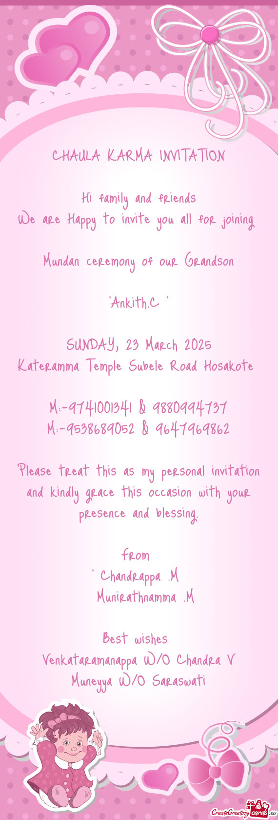 SUNDAY, 23 March 2025