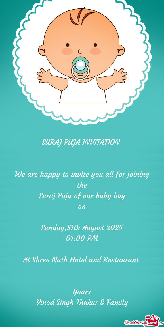 Sunday,31th August 2025