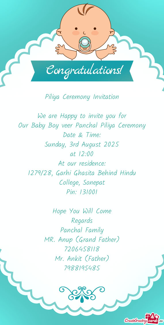 Sunday, 3rd August 2025