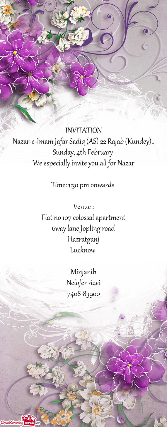 Sunday, 4th February