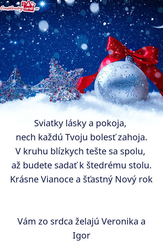 Sviatky lásky a pokoja