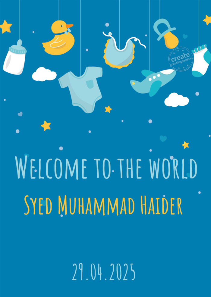 Syed Muhammad Haider 29.04.2025